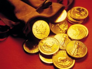 gold coins