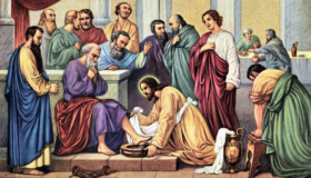 Jesus Washes Feet 2