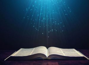 bible and light