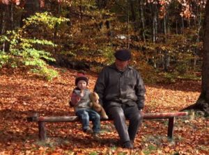 grandpa and boy